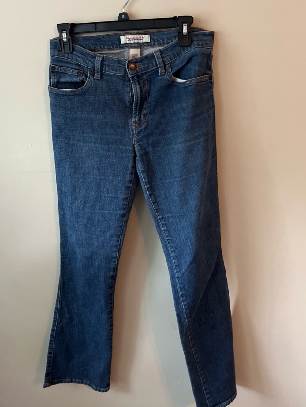 Abercrombie & Fitch Dark Blue Bootcut Jeans